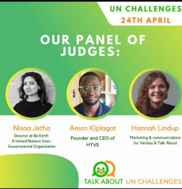 UN SDG Judge Panel - Talk About